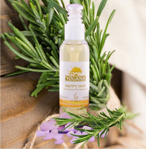 HAPPY HAIR ROSMARIN Naturshampoo YOGANA (Dark)